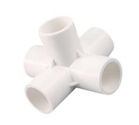 Raccords de tuyauterie en PVC à sortie quintuple pour la plomberie Five-Connections 20mm