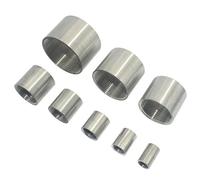 Raccords de tuyauterie filetés femelles en acier inoxydable 304 1/4", 3/8", 1/2", 3/4", 1", 1-1/4", 1-1/2" BSP, adaptateur de connecteur eau-gaz, 1 pièce(1/4")