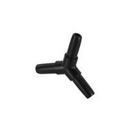 Raccords de tuyauterie for pompe à air d'aquarium en plastique : tés, droits, coudes, Y (20 pièces)(Bianco)