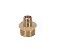 Raccords de tuyauterie Pipe en laiton Hex Monnaiploitage Ajusteur rapide Adaptateur de connecteur 1/8 "1/4" 3/8 "1/8" 1/2 "3/4" raccord gaz (Color : DN6 DN10)