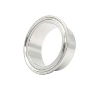 Raccords de tuyauterie sanitaire en acier inoxydable, embout à souder, bride Tri Clamp, bride Homebrew, 12,7 x 19 x 25 x 38 x 108 mm, 0,5" x 0,75" x 1" x 2" x 3" x 4"(19mm Ferrule25.4)