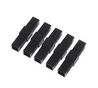 Raccords de tuyaux carrés croisés, 20MM, 2/3/4 ou 5 voies, 5 pièces | Code d'angle de tuyau 20x20 hexagonal à travers des raccords en plastique(01 5pcs)