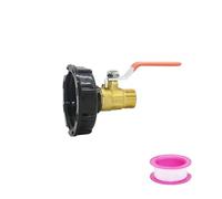 Raccords de tuyaux d'eau, adaptateur robinet réservoir IBC S60 x 1/2 3/4 1 pouce, raccord fileté, mamelon en laiton for tuyau d'arrosage, rapide(A)
