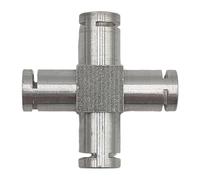 Raccords de tuyaux d'eau robustes pour cafetière - Adaptateur de tuyau de chaudière en aluminium résistant à la température - Adaptateur de tuyau d'eau pour machine à café