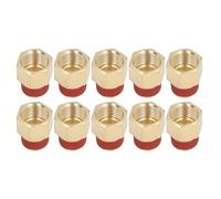 Raccords de tuyaux en laiton 10pcs 1/2 pouce npt mâle à ajustement de filetage femelle Adaptateur Type d'extension