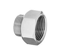 Raccords de tuyaux en réduction de connexion chrome femme x mâle 3/4"x 1/2"