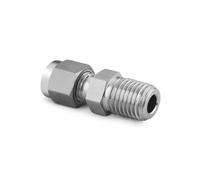 Raccords droits, NPT mâle vers embouts fractionnaires, instrumentation 316SS(SS-810-1-16 1/2 in.x 1 in.)
