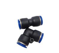 Raccords enfichables pneumatiques Raccords pneumatiques PV PU4 6 8 10 12 14 16 mm, raccords rapides for tuyaux d'eau et d'air, joint de déblocage à pression, 1/5 pièces(PV14,1pcs)