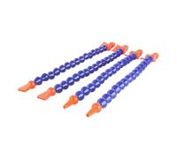 Raccords enfichables pneumatiques Tuyau flexible en plastique plat rond fileté mâle 1/4'' 3/8" 1/2" BSPT(03 x 60cm Flat)