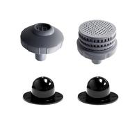 Raccords Entrée Et De Sortie pour Piscine - Rechange Compact directionnel de 32 mm | Buses pour Piscine enterrée | pour Eau Souterraine Natation Aspirateur Terrasse Extérieur Patio Jardin