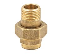 Raccords filetés en laiton 22 x 3/4" - Raccord à souder - Idéal pour les systèmes d'eau et de chauffage