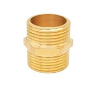 Raccords hexagonaux en laiton, adaptateur de coupleur rapide for eau et huile - Filetages BSP de 1/8" à 1"(1inx36mm)