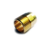 Raccords laiton cuivre 18mm x 3/4" mâle BSP s