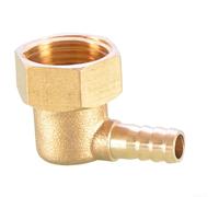 Raccords PEX en laiton 20 pièces 1/2 NPT x 4 mm coudé femelle conçus pour la méthode de sertissage des connexions de conduite d'eau dans les bâtiments (30,5 cm × 4 mm)