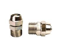 Raccords pneumatiques à torsion rapide for tuyau de type PC, diamètre extérieur 4/6/8/10/12 mm, filetage mâle M5/1/8''/ 1/4'' 3/8'' 1/2'', connecteur à coupleur rapide(KL-PC8-04)