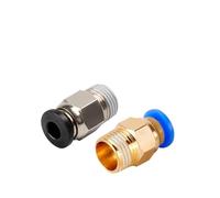 Raccords pneumatiques PC4-M6 PC4-M10 PC6-01 for imprimantes 3D End 3/3 Pro/3 V2 Ende 5/5Pro/5 Plus CR-10, 10 pièces(JP4-01 M10 V6)