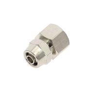 Raccords pneumatiques rapides à torsion for tube de diamètre extérieur de 4 à 12 mm vers filetage femelle BSP 1/8", 1/4", 3/8", 1/2"(6mm OD Tube,3/8")
