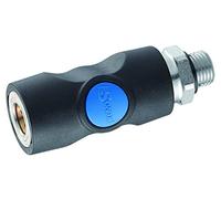 Raccord rapide sécurité mâle PREVOST - 6 mm - 1/4 gaz - ISI061151CP