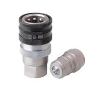 Raccords rapides hydrauliques 525-G3/8 Raccords rapides hydrauliques haute pression à décharge automatique for chargeuses compactes