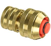 RACCORDS RAPIDES LAITON VIGOR P.CAOUTCHOUC 3/4 STOP