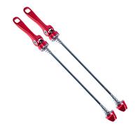 Raccords rapides pour roues de vélo de montagne, paire d'essieux de déverrouillage rapide de vélo | fonctionnement fluide et léger pour l'entretien sûr du vélo
