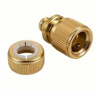 Raccords rapides universels 1/2" for tuyaux d'arrosage, lavage de voiture et jardinage (1/3/5 pièces)(3-Pcs)