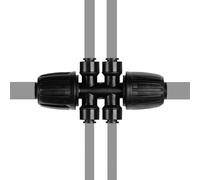 Raccords Répartiteurs De Ligne D'irrigation Goutte À Goutte À 6 Voies | Pièces De Connecteur D'irrigation Anti-chute, Pour Jardin Extérieur, Pelouse, Arrière-cour, Parterre De Fleurs, Paysage, Ferme,