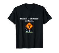 Raccourci vers Le Panneau de signalisation Pixel Not Found T-Shirt