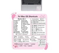 Raccourcis Clavier : Autocollants de référence Rapide, étiquettes de Clavier durables | Autocollants de Clavier éducatifs sans saleté compatibles avec Air/Pro de 13 à 16 Pouces, Guide pour
