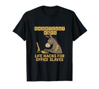 Raccourcis clavier Funny Office Donkey Life Hacks T-Shirt