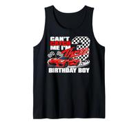 Race Car Racing 3rd Birthday Can’t Catch Me I'm 3 Bday Boy Débardeur