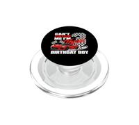 Race Car Racing 3rd Birthday Can’t Catch Me I'm 3 Bday Boy PopSockets PopGrip pour MagSafe
