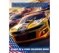 Race Cars Coloring Book: 30 Full Page Illustrations featuring Race Cars For Ages 8 years to Adult (Speedy Race Car Coloring Pages)