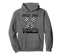 Race Day Vibes Coquette Bow Car Racer Racing Mom Sweat à Capuche