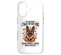 Race de Berger Allemand Bien sûr, Je Parle à Mon Chien Coque pour iPhone 17