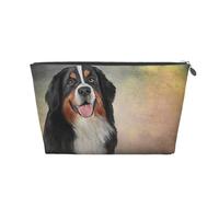 Race de Chien drôle Portrait de Bouvier Bernois, Trousse de Toilette Trousse de Maquillage Sac à cosmétiques Trousse de Toilette de Voyage Portable