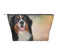 Race de Chien drôle Portrait de Bouvier Bernois, Trousse de Toilette Trousse de Maquillage Sac à cosmétiques Trousse de Toilette de Voyage Portable