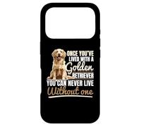 Race de Chien Golden Retriever Une Fois Que Vous Avez vécu avec Un Golden Retriever Coque pour iPhone 17 Pro