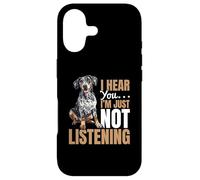 Race de Chien léopard Catahoula Je Vous comprends... Je ne Le suis Tout Simplement Pas Coque pour iPhone 17