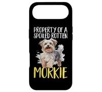 Race de Chien Morkie, propriété d'un Morkie pourri et gâté Coque pour iPhone Air