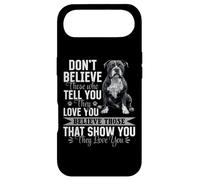 Race de Chien Pitbull Terrier Ne Croyez Pas Ceux Qui Vous Disent Coque pour iPhone Air