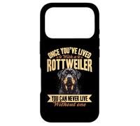 Race de Chien Rottweiler Une Fois Que Vous Avez vécu avec Un Rottweiler, Vous Coque pour iPhone 17 Pro