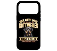 Race de Chien Rottweiler Une Fois Que Vous Avez vécu avec Un Rottweiler, Vous Coque pour iPhone 17 Pro Max