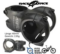 Race Face Aeffect-R Potence MTB FR DH Ebike Longueur= 40Mm Serrage 35Mm Noir