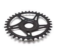 Race Face Bosch, G4 - Lame en acier - Pour VTT - Noir - Montage direct - Pour Shimano 12 vitesses