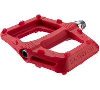 Paire de pedales race face ride rouge