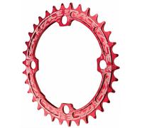 Race Face Narrow-Wide Plateau 1x Vélo VTT 104 mm BCD 34 dents Rouge