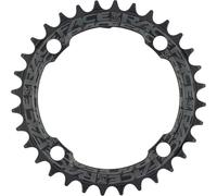 Race Face Narrow Wide 104 Bcd Chainring Noir 38t Black