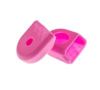 Race face paire de proteges manivelles carbone boot pedal rose