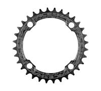 Race Face Plateau Narrow Wide, 4 bras, BCD 104 mm, 10/11/12vit. noir/rouge 30 Zähne